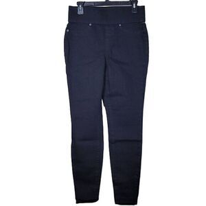 NWOT LOGO by Lori Goldstein Denim Pull On Leggings Sz 6